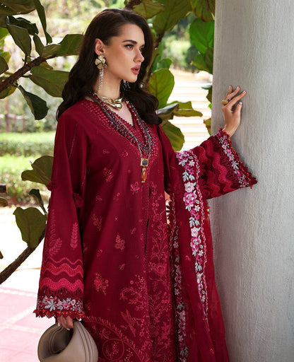 Republic Womenswear | Kalani Eid Luxury Lawn 25 | D4-A - Rhea by Maria Faisal - Registered Vendor of : Republic Womenswear - type : Ladies Clothes - 100% original wedding dresses