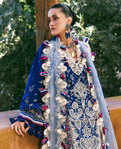Republic Womenswear | Reine Luxury Lawn 26 | Sia - Dress - available at Maria Faisal in UK and USA.
