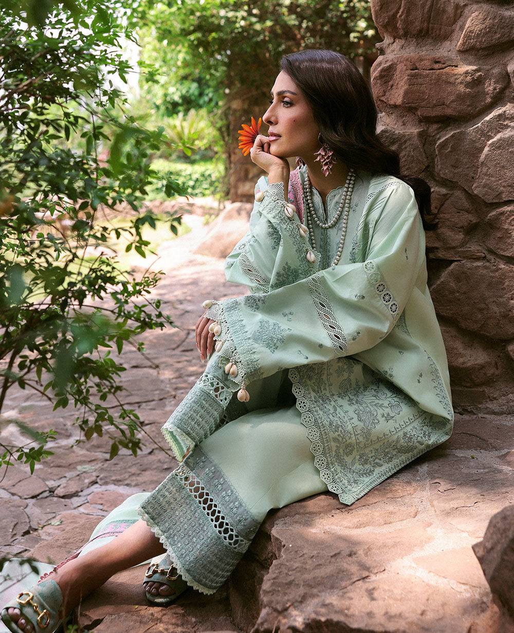 Republic Womenswear | Talia Luxury Lawn 25 | D4-A - Zayli by Maria Faisal - Registered Vendor of : Republic Womenswear - type : Ladies Clothes - 100% original wedding dresses
