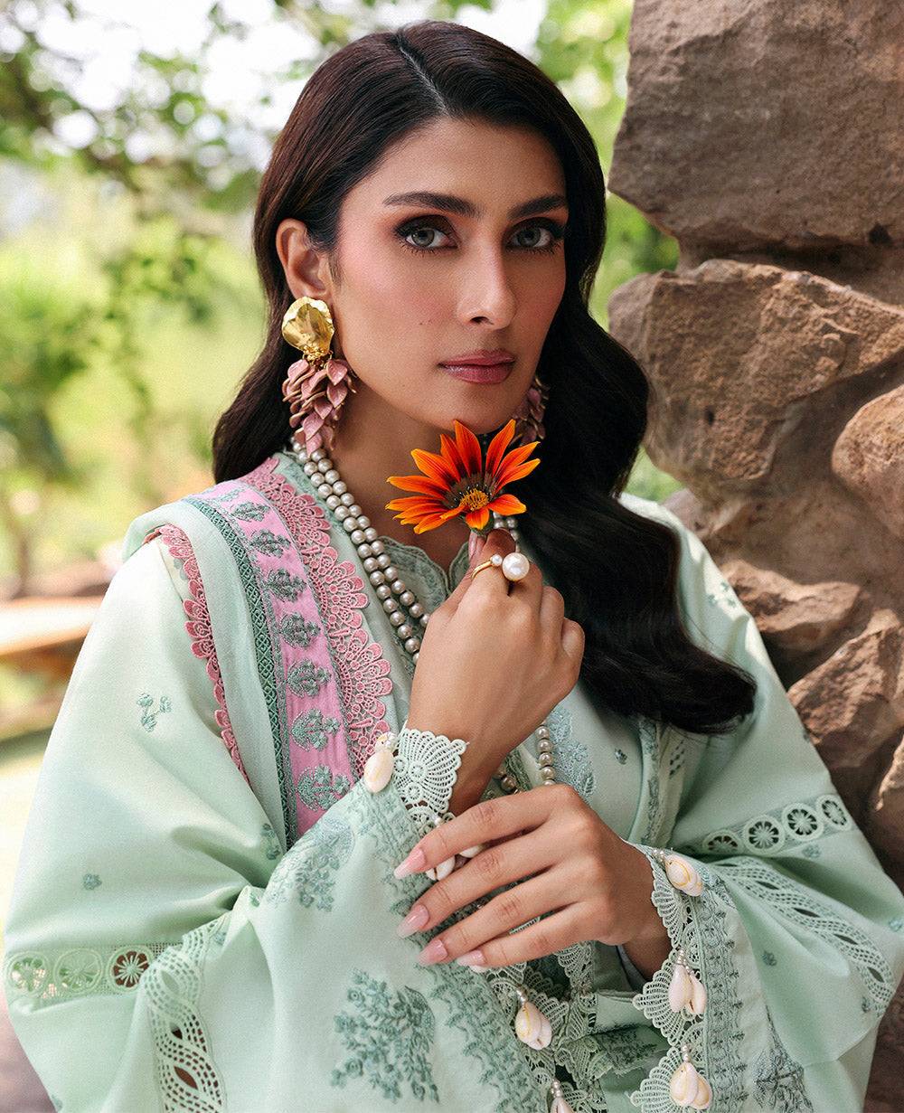 Republic Womenswear | Talia Luxury Lawn 25 | D4-A - Zayli by Maria Faisal - Registered Vendor of : Republic Womenswear - type : Ladies Clothes - 100% original wedding dresses