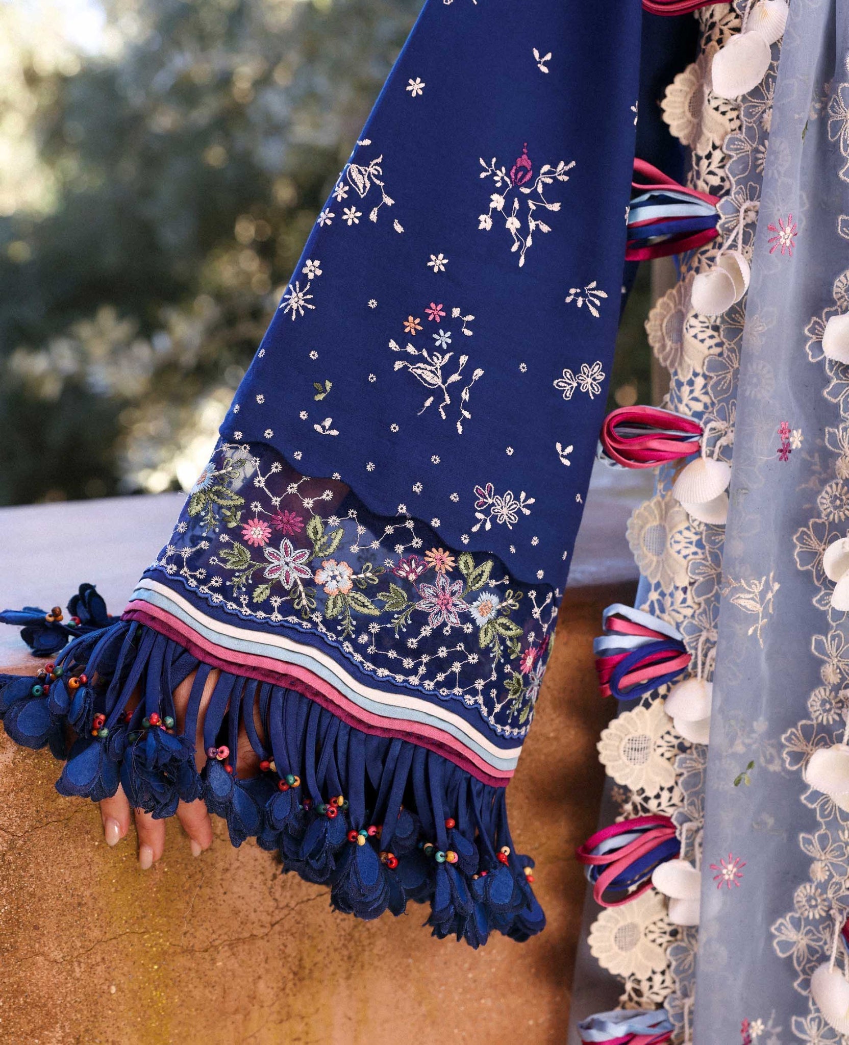 Republic Womenswear | Reine Luxury Lawn 26 | Sia - Dress - available at Maria Faisal in UK and USA.