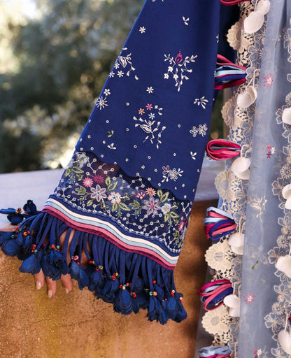 Republic Womenswear | Reine Luxury Lawn 26 | Sia - Dress - available at Maria Faisal in UK and USA.