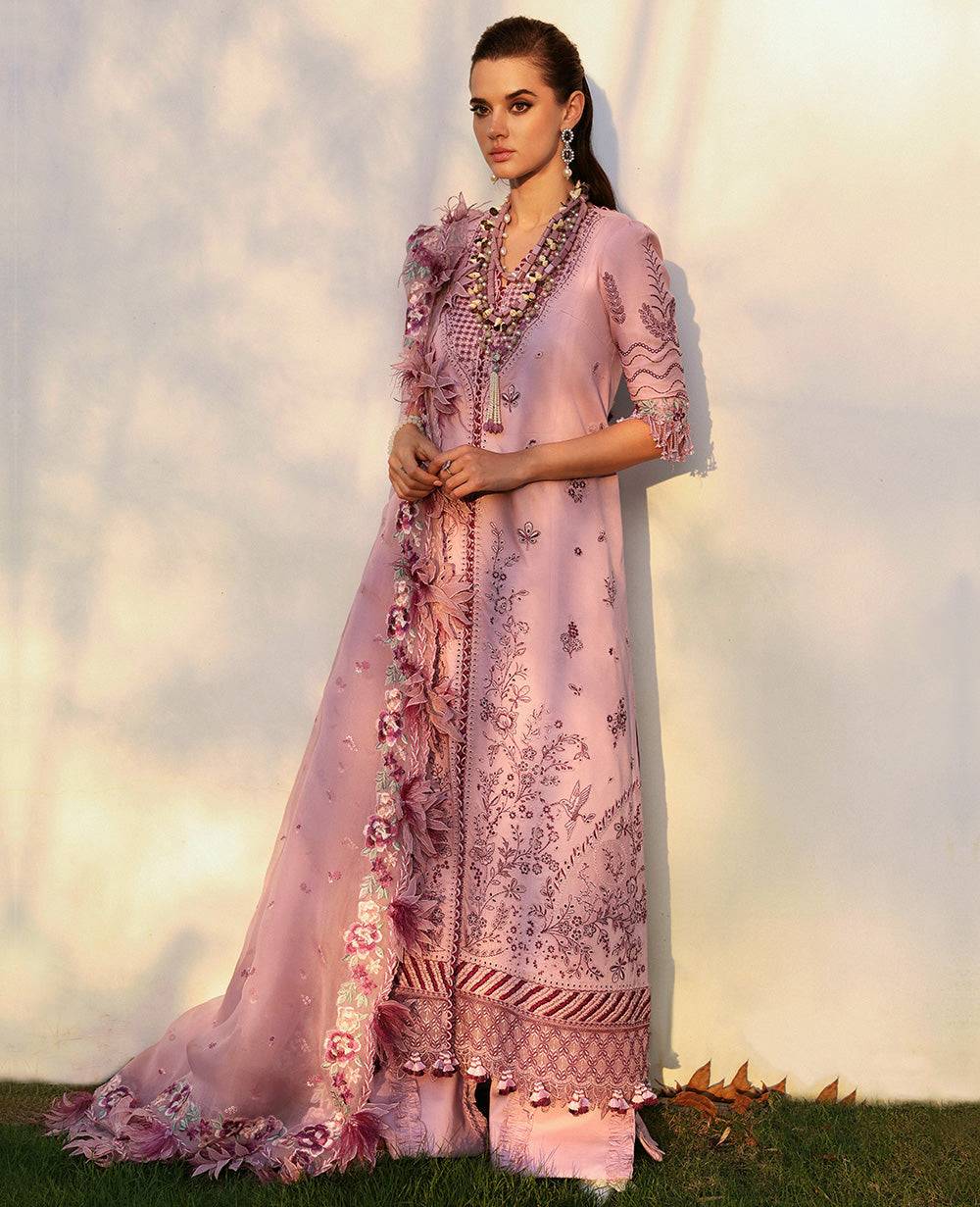 Republic Womenswear | Kalani Eid Luxury Lawn 25 | D4-B - Gulbahar by Maria Faisal - Registered Vendor of : Republic Womenswear - type : Ladies Clothes - 100% original wedding dresses