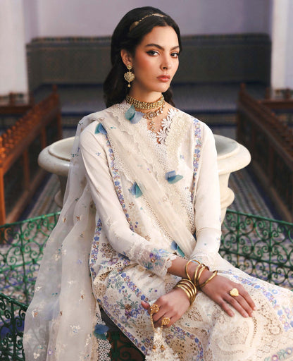 Republic Womenswear | Reine Luxury Lawn 26 | Nola - Dress - available at Maria Faisal in UK and USA.