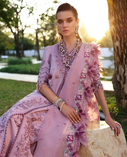Republic Womenswear | Kalani Eid Luxury Lawn 25 | D4-B - Gulbahar by Maria Faisal - Registered Vendor of : Republic Womenswear - type : Ladies Clothes - 100% original wedding dresses