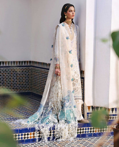 Republic Womenswear | Reine Luxury Lawn 26 | Nola - Dress - available at Maria Faisal in UK and USA.
