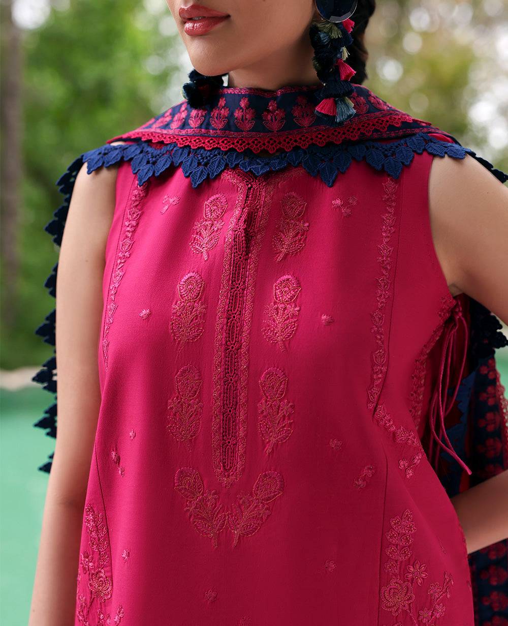 Republic Womenswear | Talia Luxury Lawn 25 | D4-B - Lysa by Maria Faisal - Registered Vendor of : Republic Womenswear - type : Ladies Clothes - 100% original wedding dresses