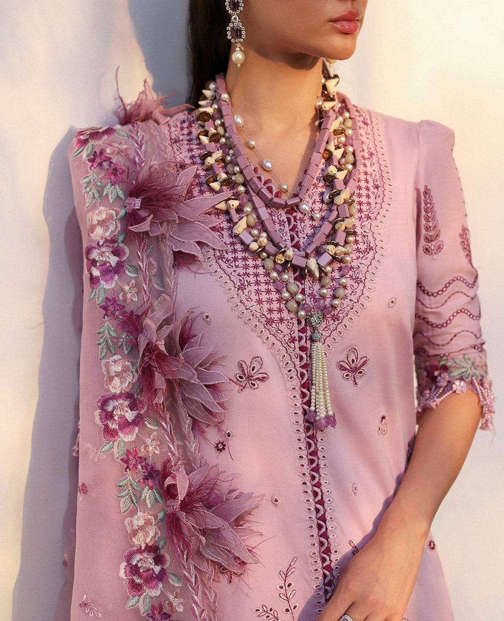 Republic Womenswear | Kalani Eid Luxury Lawn 25 | D4-B - Gulbahar by Maria Faisal - Registered Vendor of : Republic Womenswear - type : Ladies Clothes - 100% original wedding dresses
