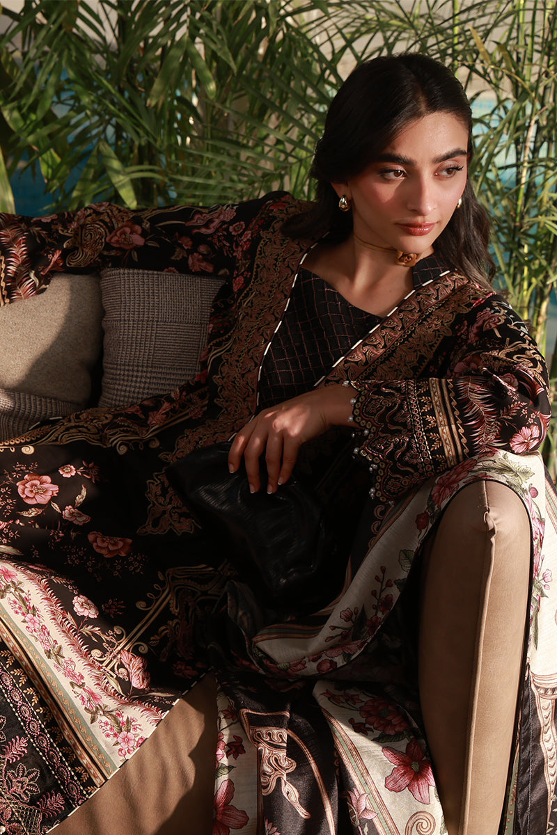 Gulaal | Delia Lawn 26 | Soleil - Luxury Dress - available at Maria Faisal in UK and USA.