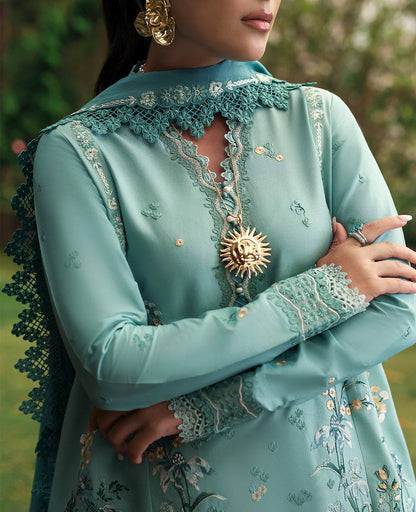 Republic Womenswear | Talia Luxury Lawn 25 | D5-A - Kaeliya by Maria Faisal - Registered Vendor of : Republic Womenswear - type : Ladies Clothes - 100% original wedding dresses