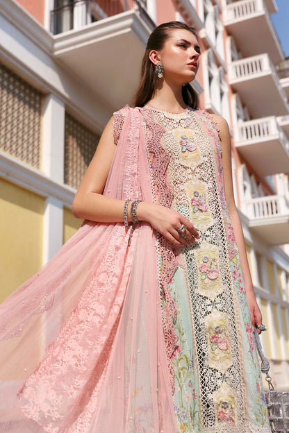 Maria B | Lawn 26 | D-2606-A - Luxury Dress - available at Maria Faisal in UK and USA.