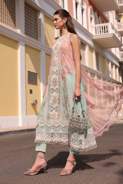 Maria B | Lawn 26 | D-2606-A - Luxury Dress - available at Maria Faisal in UK and USA.