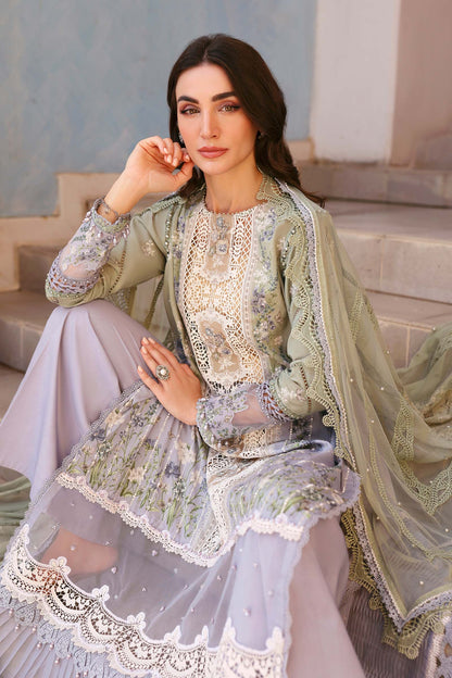 Maria B | Lawn 26 | D-2606-B - Luxury Dress - available at Maria Faisal in UK and USA.