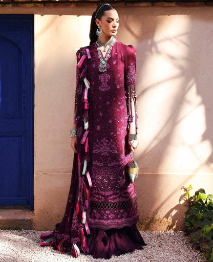 Republic Womenswear | Reine Luxury Lawn 26 | Icie - Dress - available at Maria Faisal in UK and USA.