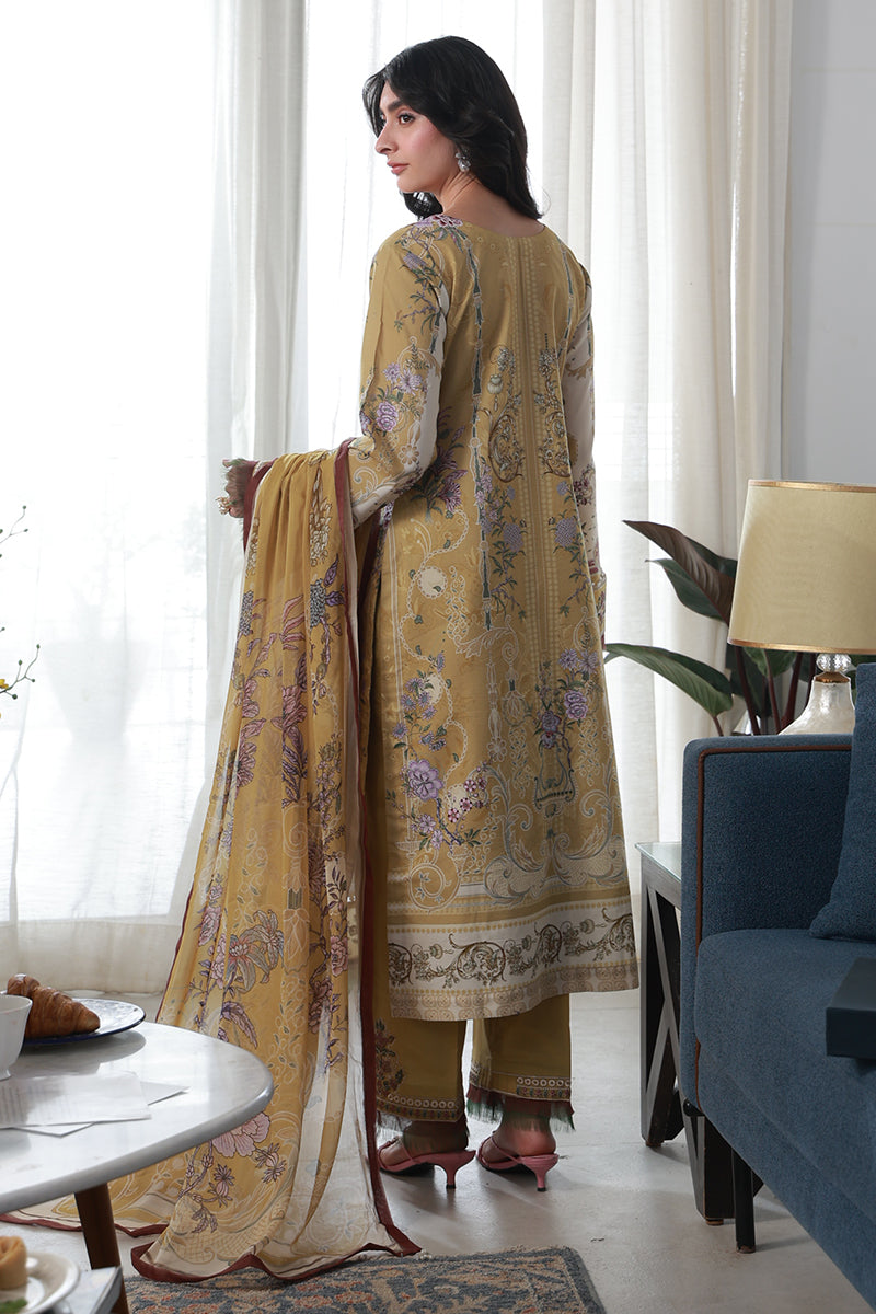 Gulaal | Delia Lawn | Esme - Luxury Dress - available at Maria Faisal in UK and USA.