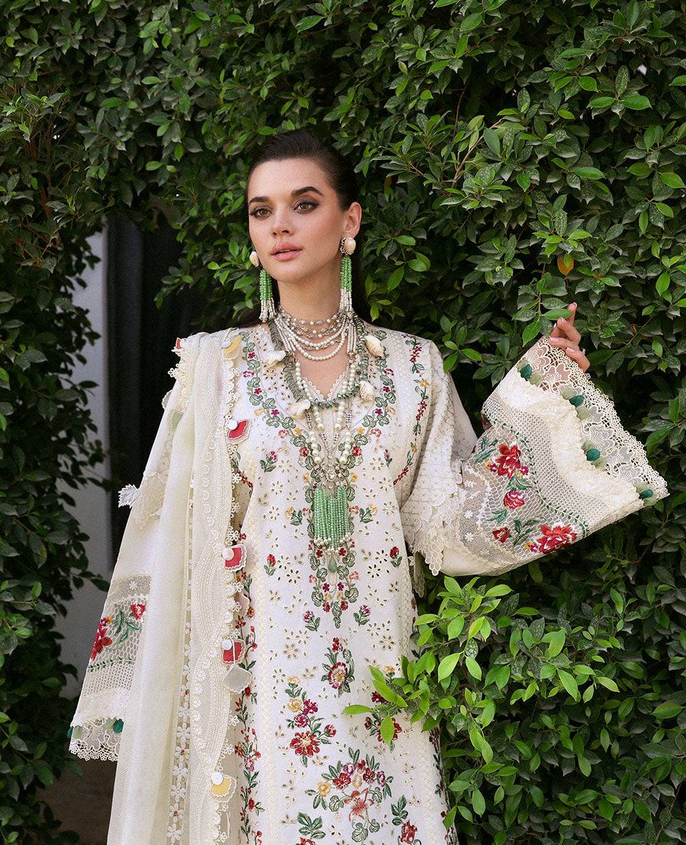 Republic Womenswear | Kalani Eid Luxury Lawn 25 | D7-A - Mira by Maria Faisal - Registered Vendor of : Republic Womenswear - type : Ladies Clothes - 100% original wedding dresses