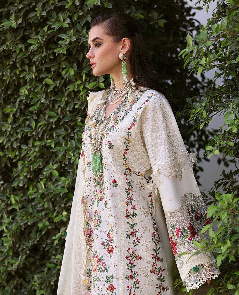 Republic Womenswear | Kalani Eid Luxury Lawn 25 | D7-A - Mira by Maria Faisal - Registered Vendor of : Republic Womenswear - type : Ladies Clothes - 100% original wedding dresses