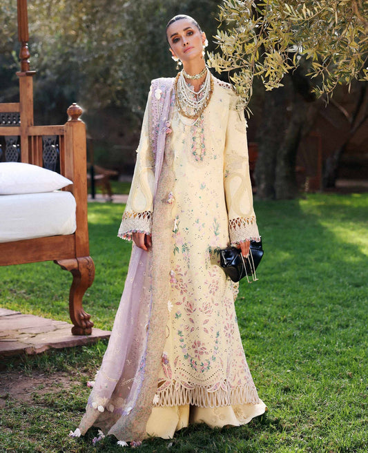 Republic Womenswear | Reine Luxury Lawn 26 | Lumi - Dress - available at Maria Faisal in UK and USA.