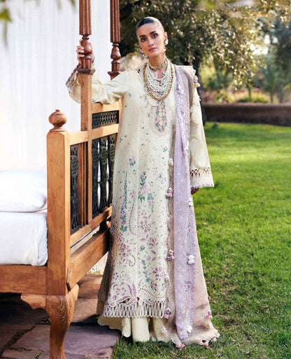 Republic Womenswear | Reine Luxury Lawn 26 | Lumi - Dress - available at Maria Faisal in UK and USA.