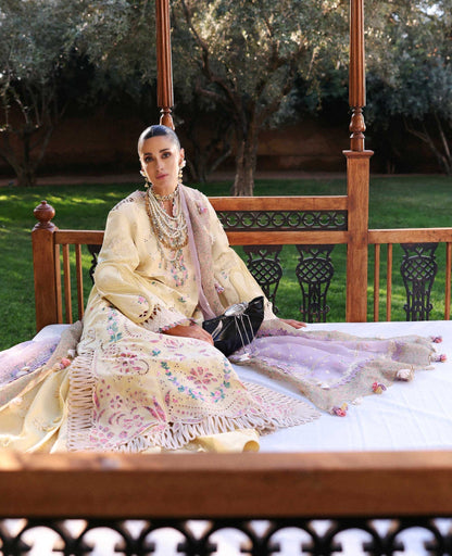 Republic Womenswear | Reine Luxury Lawn 26 | Lumi - Dress - available at Maria Faisal in UK and USA.