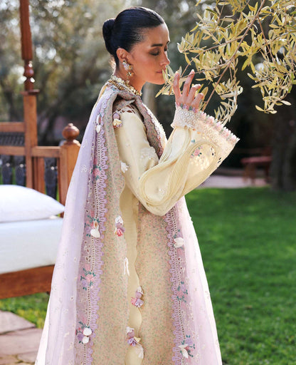 Republic Womenswear | Reine Luxury Lawn 26 | Lumi - Dress - available at Maria Faisal in UK and USA.