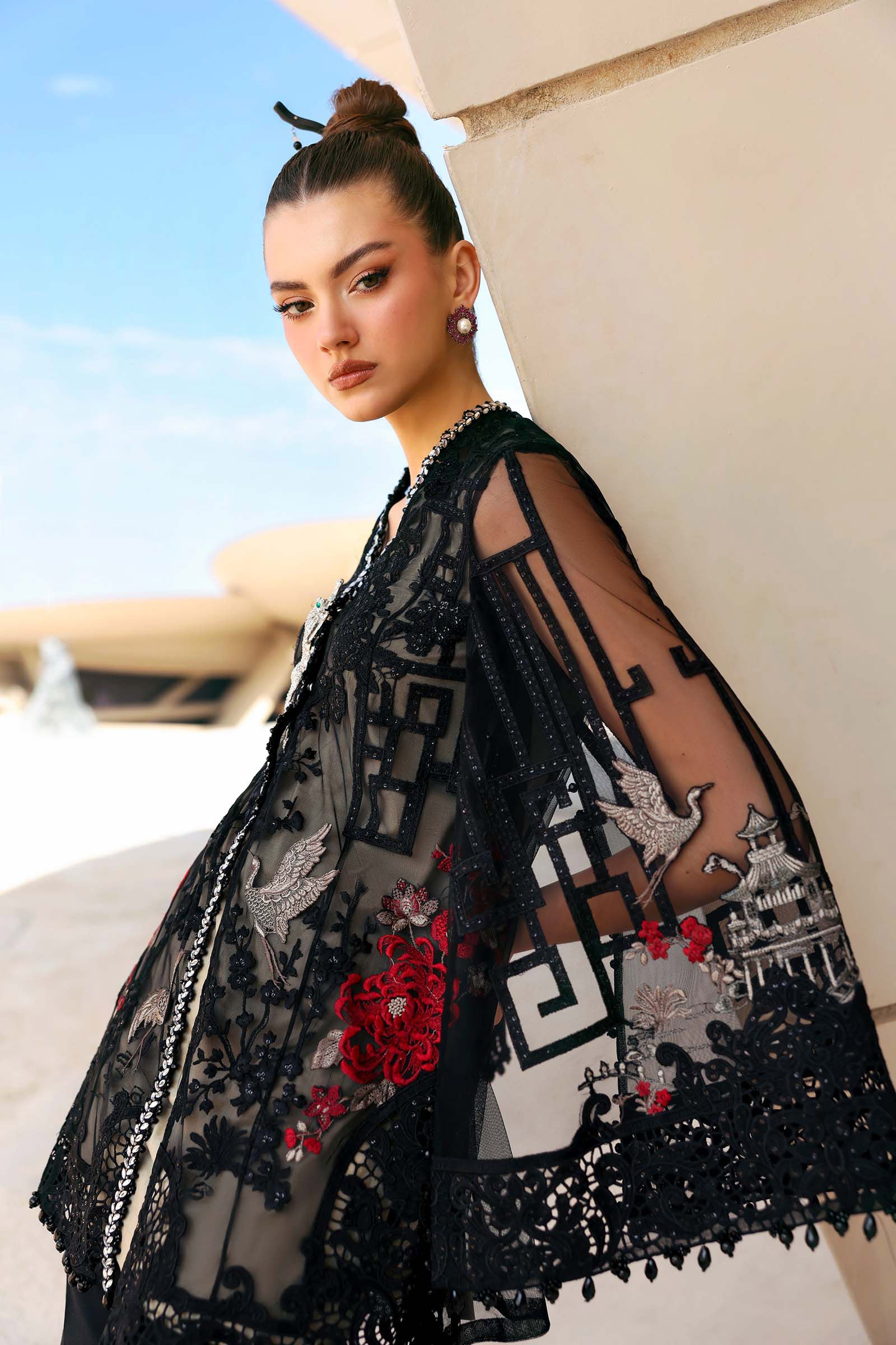 Maria B | Lawn 26 | D-2607-B - Luxury Dress - available at Maria Faisal in UK and USA.