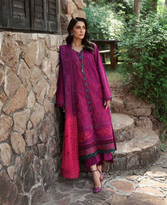 Republic Womenswear | Talia Luxury Lawn 25 | D7-B - Elin by Maria Faisal - Registered Vendor of : Republic Womenswear - type : Ladies Clothes - 100% original wedding dresses