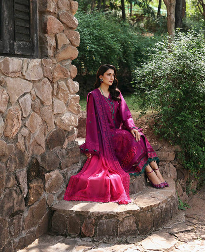 Republic Womenswear | Talia Luxury Lawn 25 | D7-B - Elin by Maria Faisal - Registered Vendor of : Republic Womenswear - type : Ladies Clothes - 100% original wedding dresses