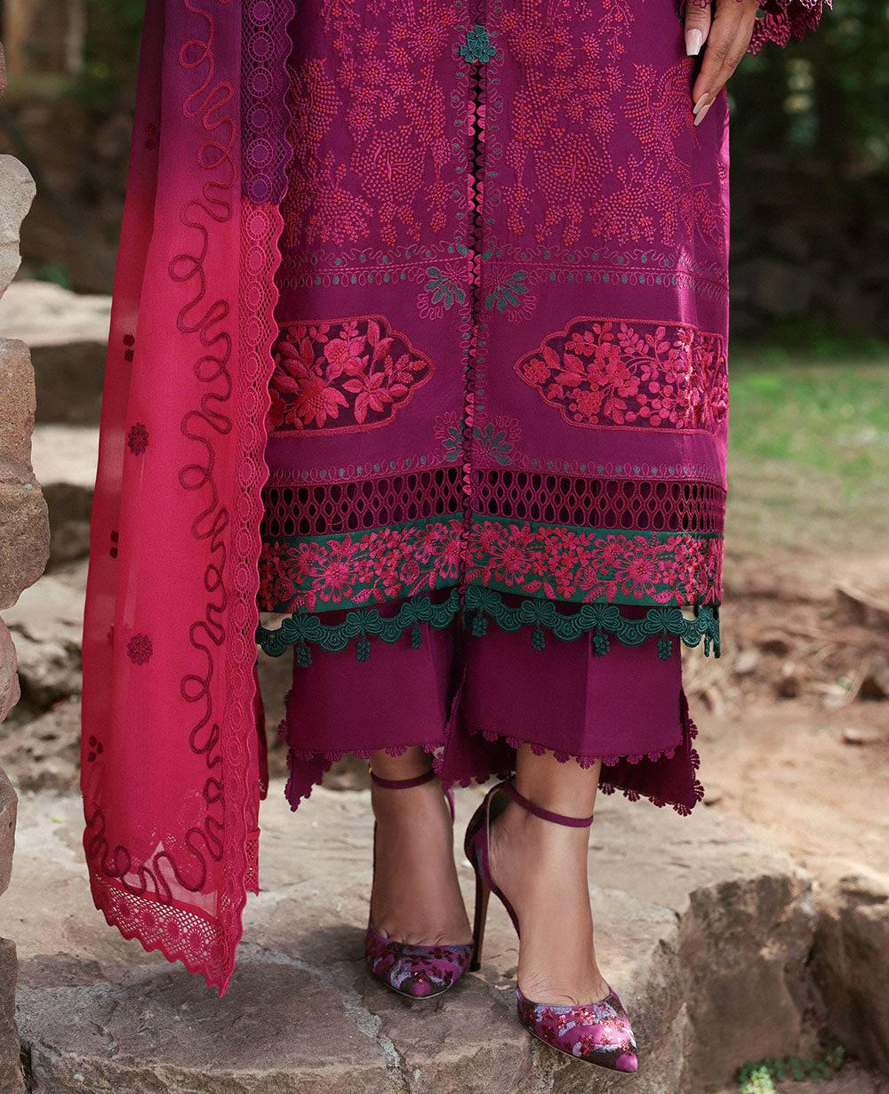 Republic Womenswear | Talia Luxury Lawn 25 | D7-B - Elin by Maria Faisal - Registered Vendor of : Republic Womenswear - type : Ladies Clothes - 100% original wedding dresses