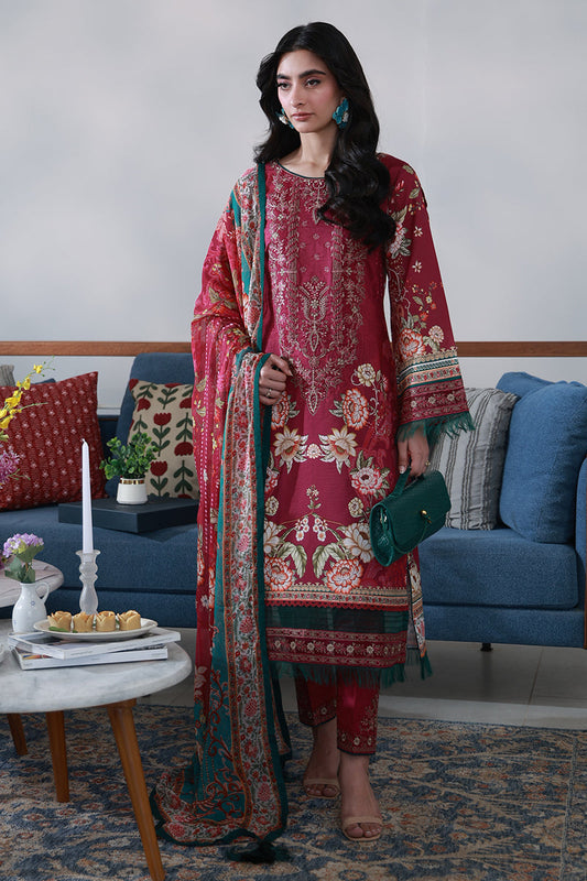 Gulaal | Delia Lawn | Hilyn - Luxury Dress - available at Maria Faisal in UK and USA.