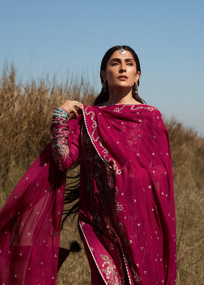 Hussain Rehar | Surkh Eid Pret’25 | Mehrunisa by Maria Faisal - Registered Vendor of : Hussain Rehar - type : Ladies Clothes - 100% original wedding dresses