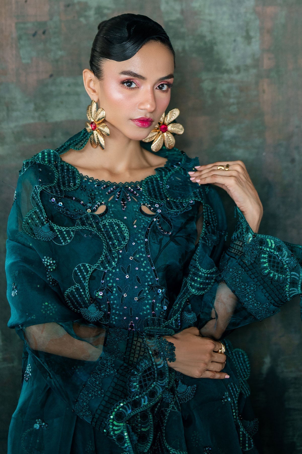 Nureh | Ballerina Formals | NU2-152 - Wedding Dress - Maria Faisal