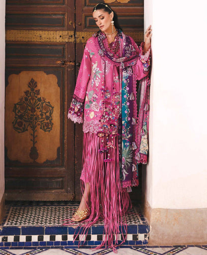 Republic Womenswear | Reine Luxury Lawn 26 | Aria - Dress - available at Maria Faisal in UK and USA.