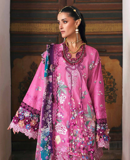 Republic Womenswear | Reine Luxury Lawn 26 | Aria - Dress - available at Maria Faisal in UK and USA.