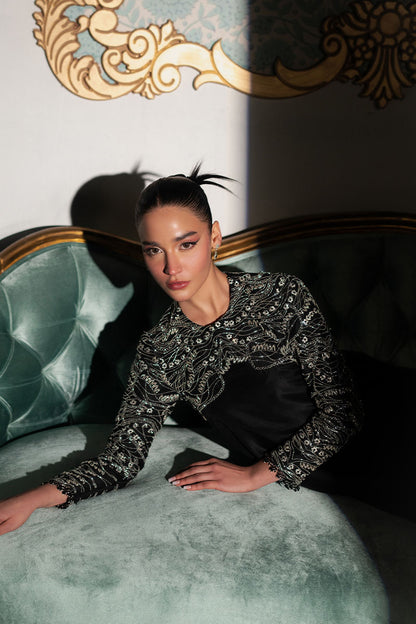 Khakaa | Gaia 25 | Noirish - Ladies Clothes - Maria Faisal