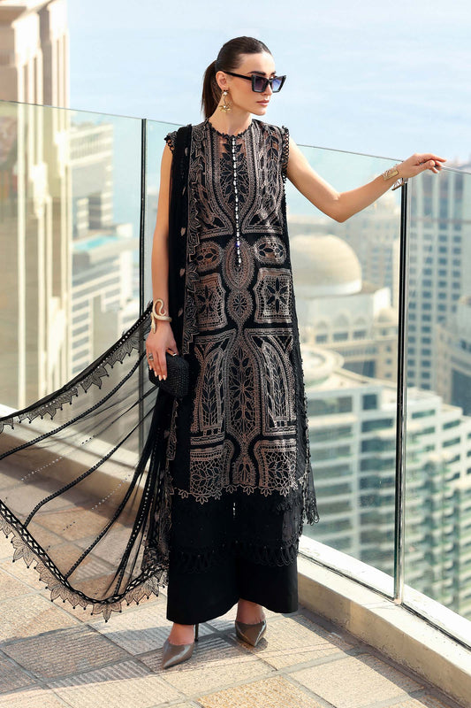 Maria B | Lawn 26 | D-2608-B - Luxury Dress - available at Maria Faisal in UK and USA.