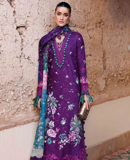 Republic Womenswear | Reine Luxury Lawn 26 | Nia - Dress - available at Maria Faisal in UK and USA.