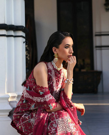 Republic Womenswear | Kalani Eid Luxury Lawn 25 | D8-B - Lyanna by Maria Faisal - Registered Vendor of : Republic Womenswear - type : Ladies Clothes - 100% original wedding dresses