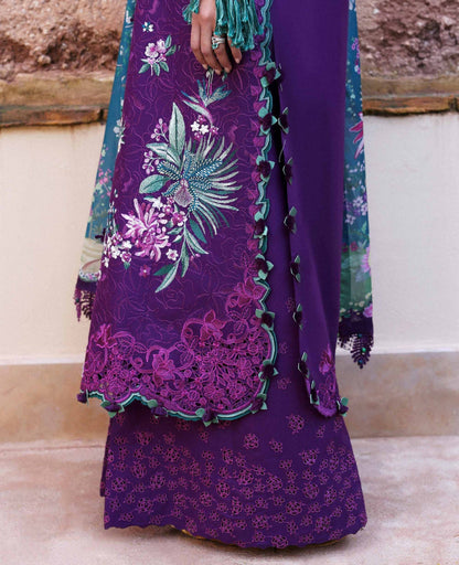 Republic Womenswear | Reine Luxury Lawn 26 | Nia - Dress - available at Maria Faisal in UK and USA.
