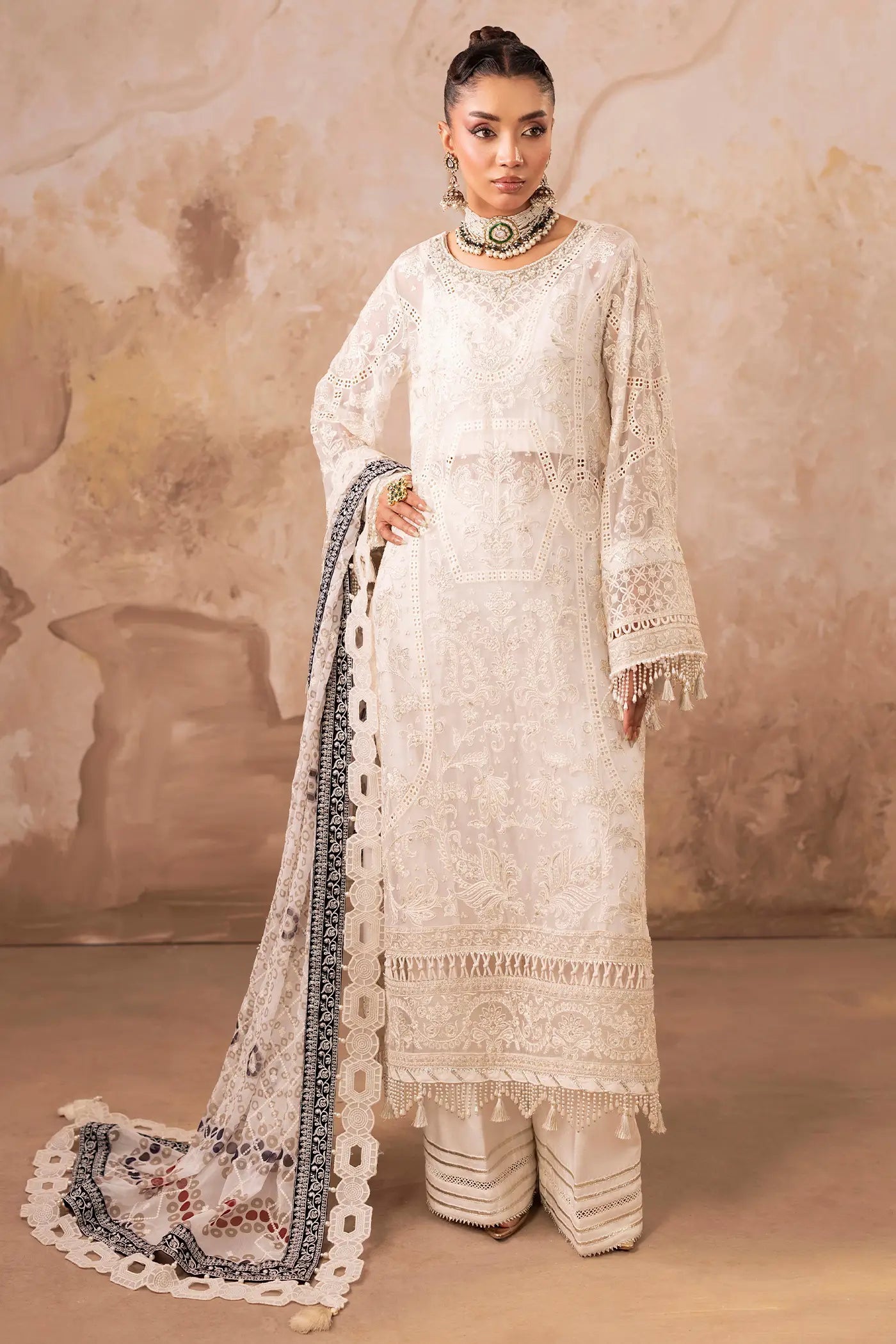 Adans Libas | Barroco Formals 25 | Barroco 1557 - Formal Dress - available at Maria Faisal in UK and USA.