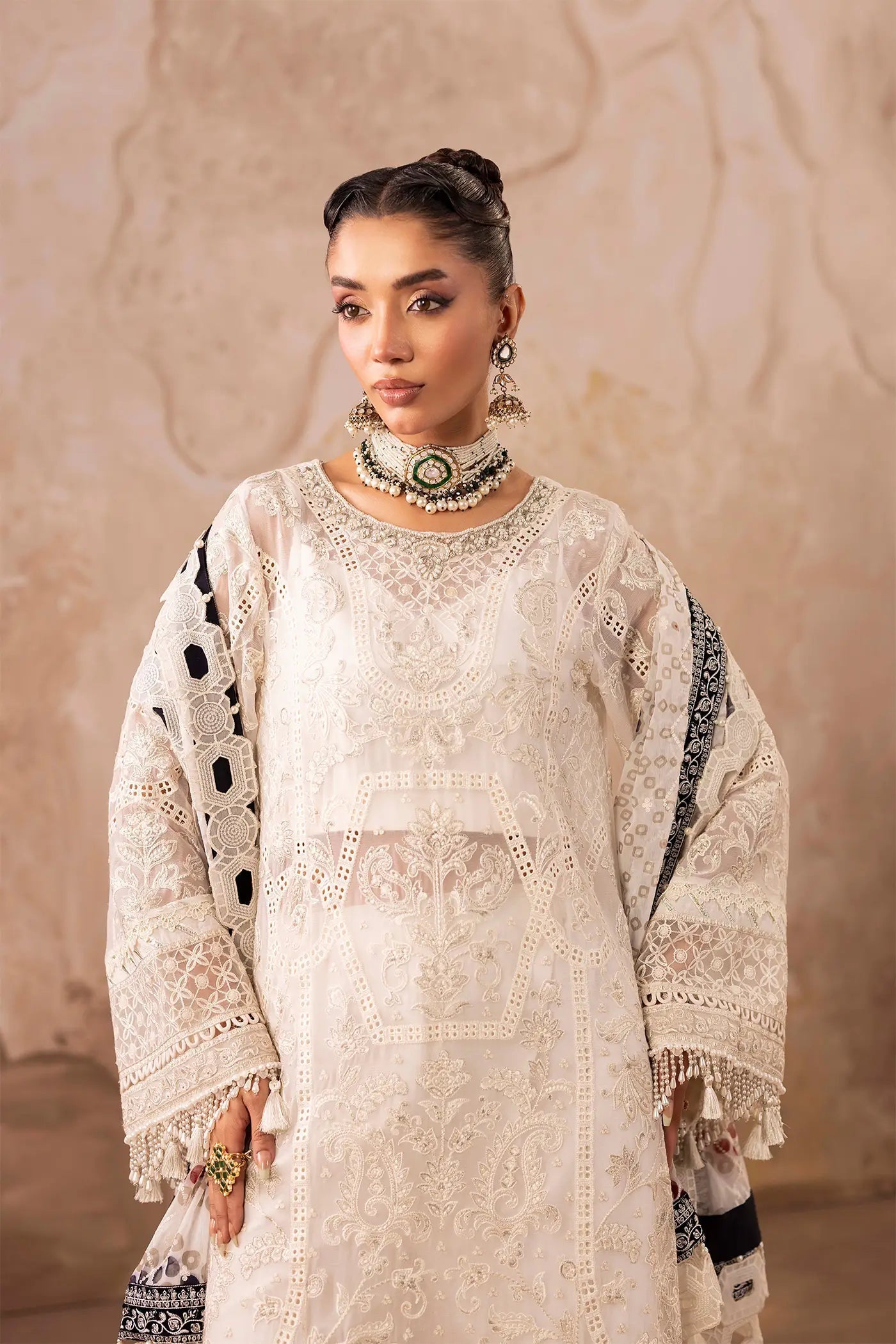 Adans Libas | Barroco Formals 25 | Barroco 1557 - Formal Dress - available at Maria Faisal in UK and USA.