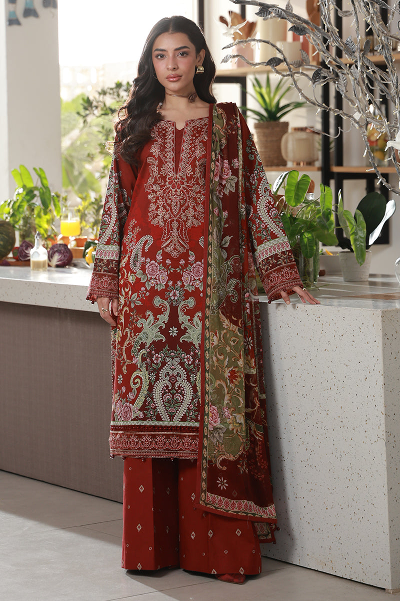 Gulaal | Delia Lawn 26 | Sia - Luxury Dress - available at Maria Faisal in UK and USA.