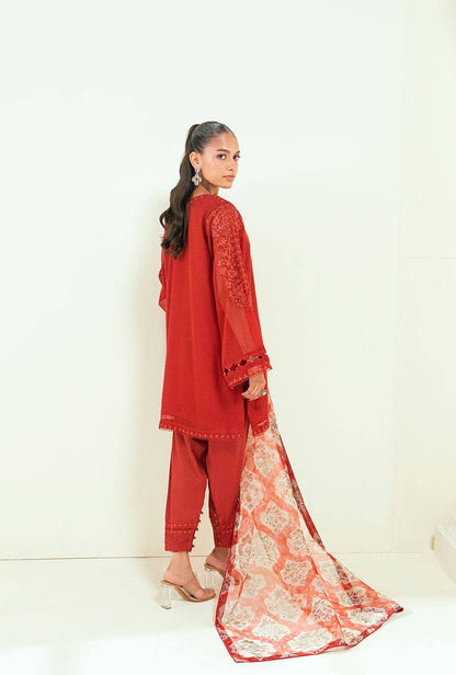 Dhanak | Signature Pret | SS25DA-2698 RED by Maria Faisal - Registered Vendor of : Dhanak - type : Ladies Clothes - 100% original wedding dresses