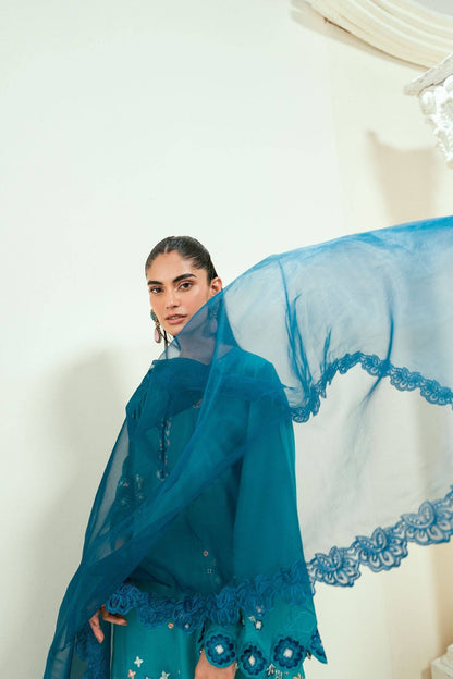 Dhanak | Signature Pret | SS25DA-2699 C-GREEN by Maria Faisal - Registered Vendor of : Dhanak - type : Ladies Clothes - 100% original wedding dresses