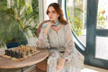Dhanak | Chiffon Pret | SS25DA-2715 by Maria Faisal - Registered Vendor of : Dhanak - type : Ladies Clothes - 100% original wedding dresses