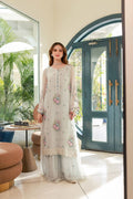 Dhanak | Chiffon Pret | SS25DA-2715 by Maria Faisal - Registered Vendor of : Dhanak - type : Ladies Clothes - 100% original wedding dresses
