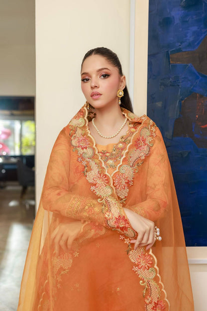 Dhanak | Chiffon Pret | SS25DA-2716 by Maria Faisal - Registered Vendor of : Dhanak - type : Ladies Clothes - 100% original wedding dresses