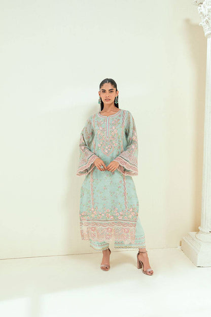 Dhanak | Signature Pret | SS25DA-2722 L-GREEN by Maria Faisal - Registered Vendor of : Dhanak - type : Ladies Clothes - 100% original wedding dresses
