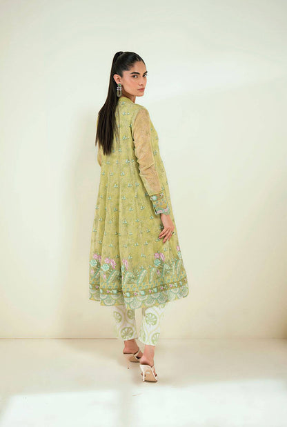 Dhanak | Signature Pret | SS25DA-2729 L-GREEN by Maria Faisal - Registered Vendor of : Dhanak - type : Ladies Clothes - 100% original wedding dresses