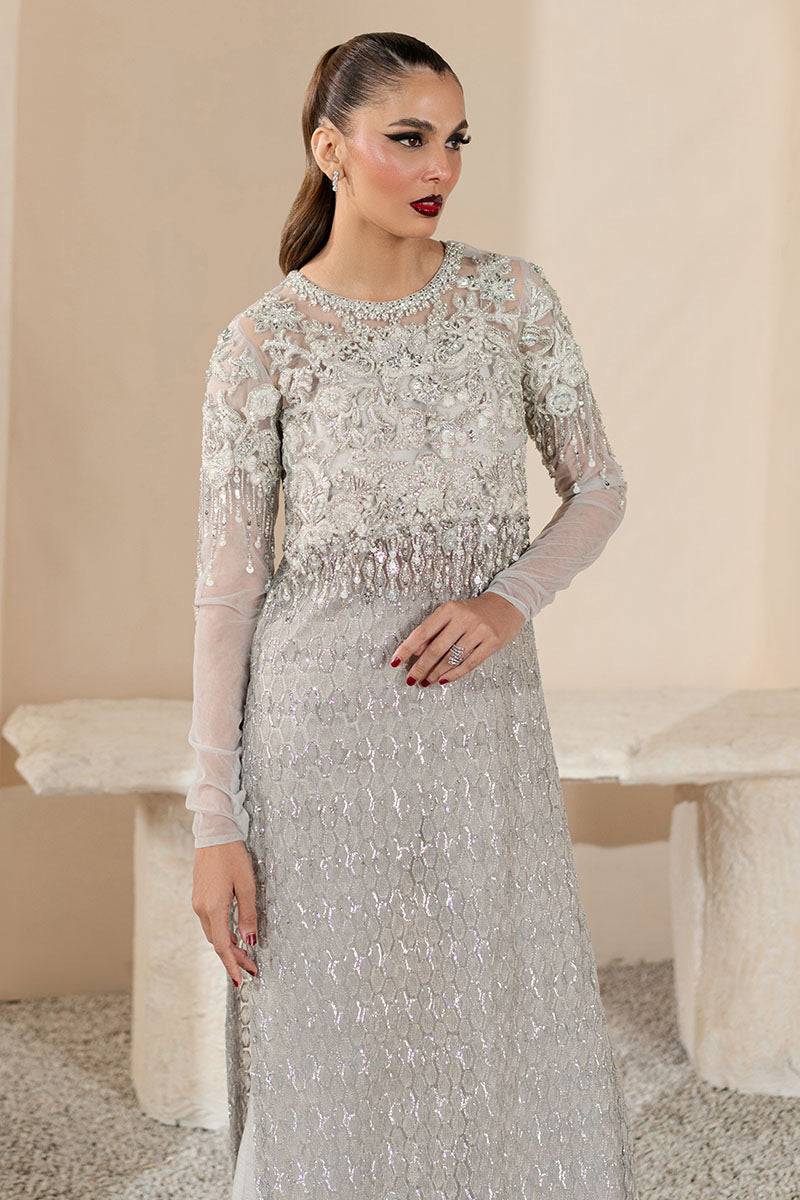 Khakaa | Serie Luxuriante 25 | Silverion - Ladies Clothes - Maria Faisal